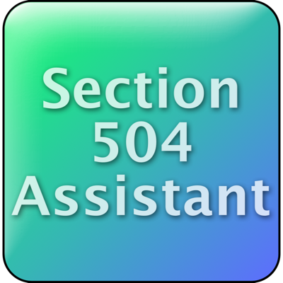 Section 504 Assistant app icon